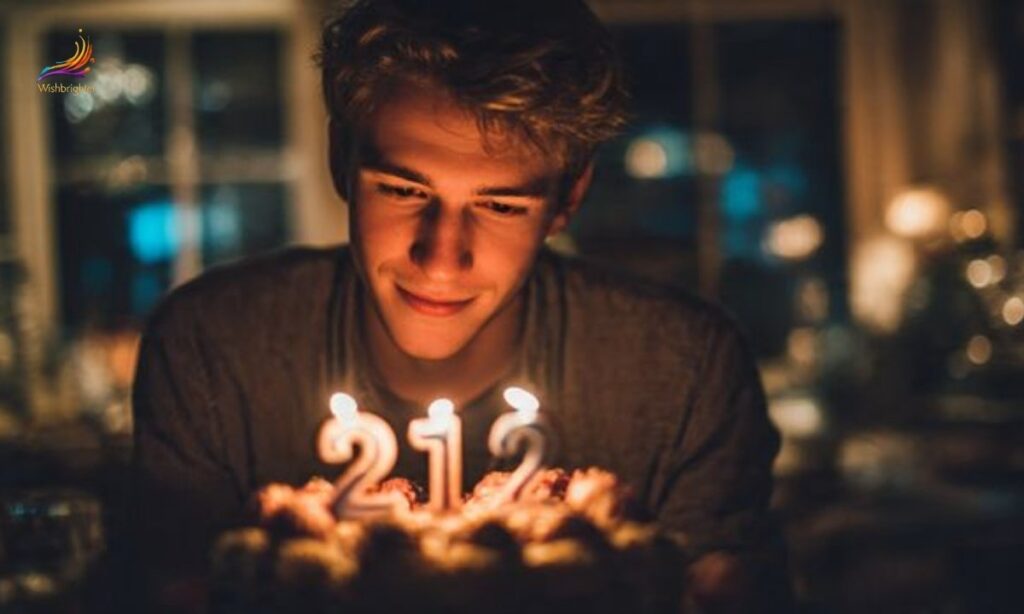 21st Birthday Wishes for a Boy