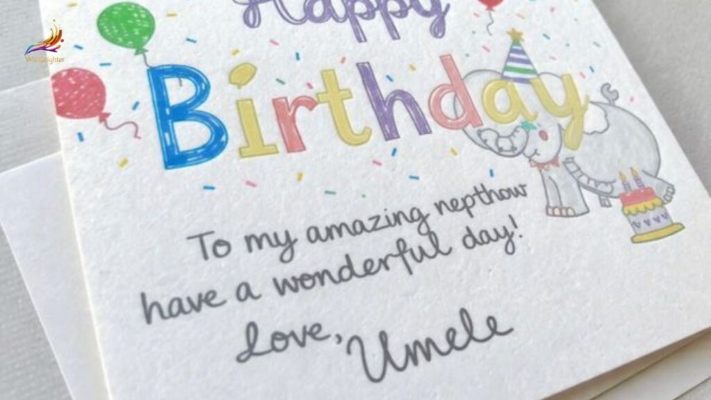 Birthday Wishes for Nephew from Uncle