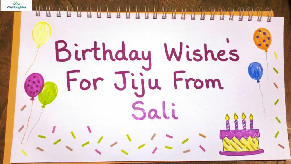 Birthday Wishes For Jiju From Sali
