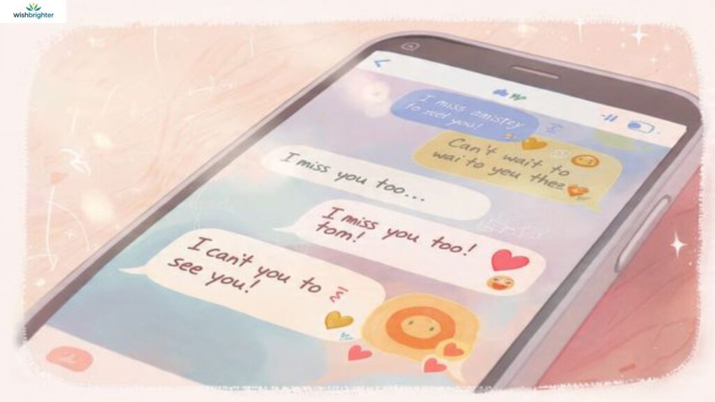 Cute Replies to “I Miss You” Text