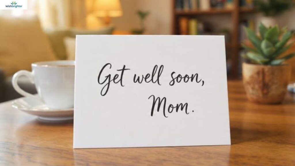 Get well soon reply for Mother