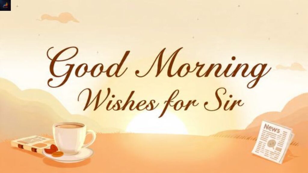 Impressive Good Morning Wishes for Sir