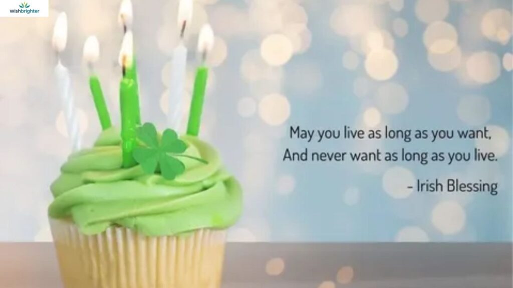 Irish Birthday Blessing for Female or Women 