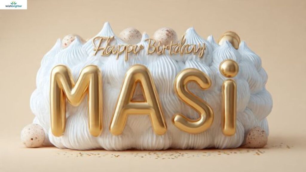 Warm and Loving Birthday Messages for Masi
