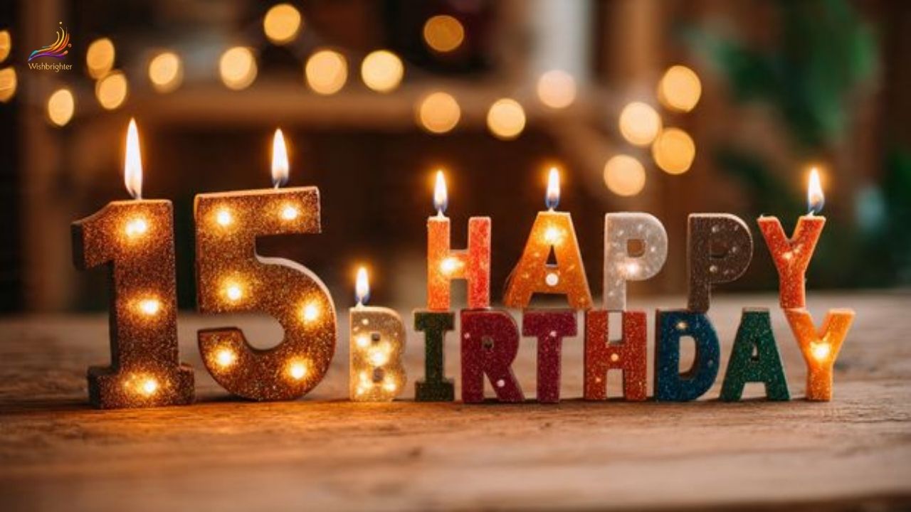200+ Happy 15th Birthday Wishes Heartfelt Messages & Inspiring Quotes